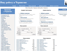 Tablet Screenshot of chernigivjob.politika.zp.ua
